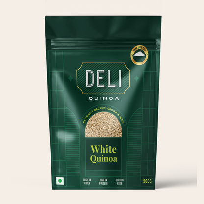 DELI Bold-Grade White Quinoa (500g)