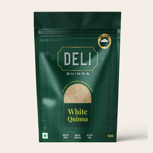 DELI Bold-Grade White Quinoa (500g)