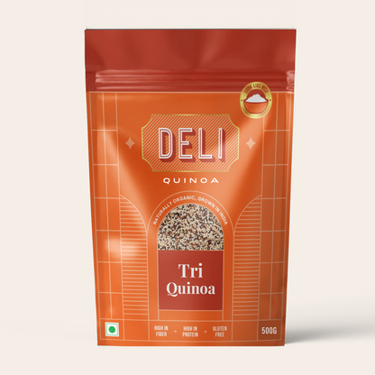 DELI Bold-Grade Tri Quinoa (500g)
